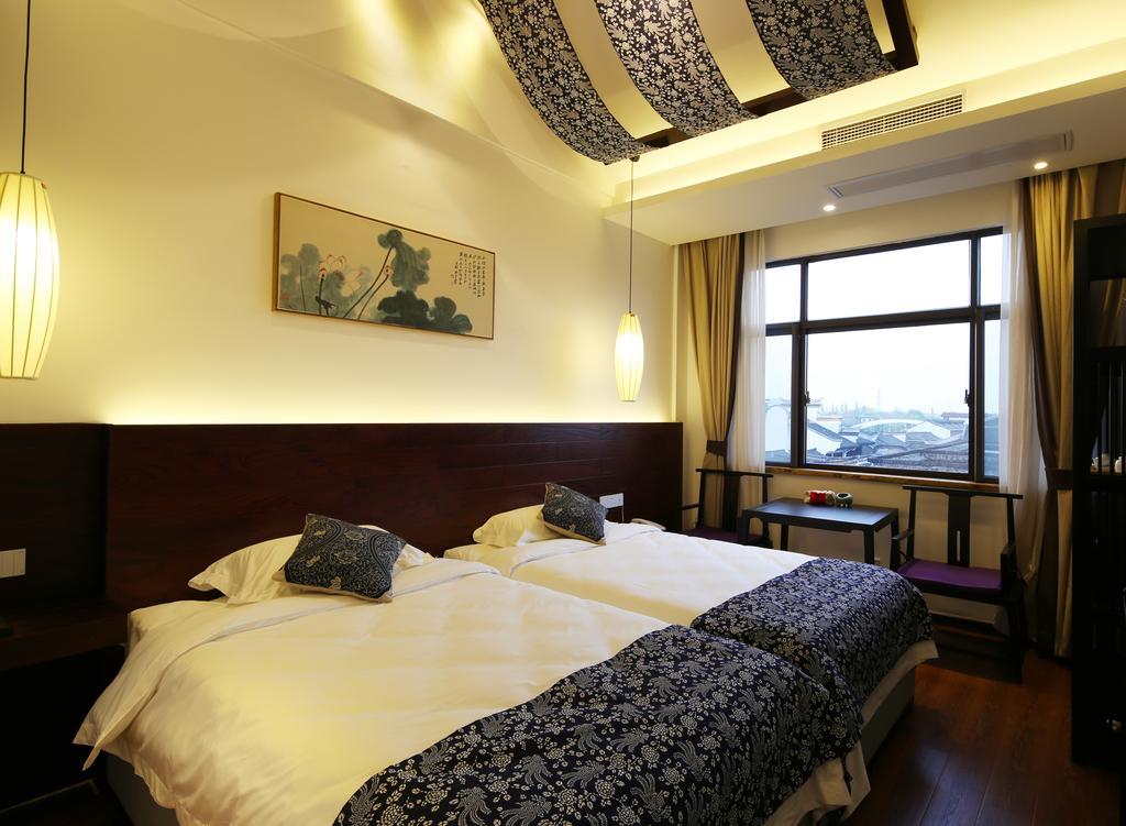 Floral Hotel - Yuexiang Inn Wuzhen Jiaxing Bagian luar foto