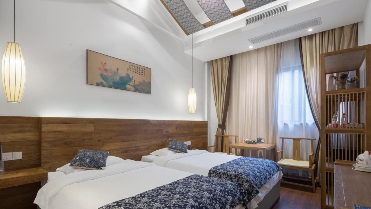 Floral Hotel - Yuexiang Inn Wuzhen Jiaxing Bagian luar foto